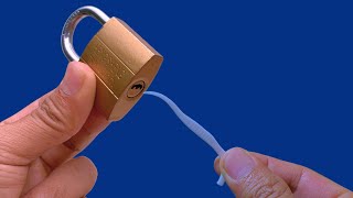 Open any lock easily if you know this secret [upl. by Tnilf]