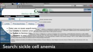 NCBI OMIM Tutorial [upl. by Argus683]