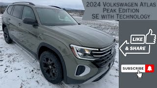 2024 Volkswagen Atlas Peak Edition SE with Technology [upl. by Ebba]