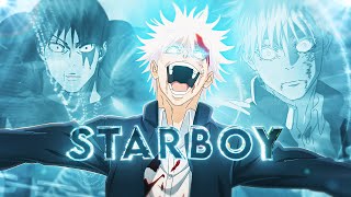 「Starboy ⭐️」Gojo VS Toji「AMVEDIT」4K [upl. by Manvel769]