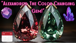 Uncover the Mysteries of Alexandrite The Gem That Changes Colors [upl. by Aerdnod433]