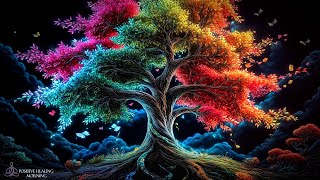 All 7 Chakras Solfeggio Frequencies  Tree Of Life  Aura Cleanse Chakra Balance  Root to Crown 3 [upl. by Hamil890]