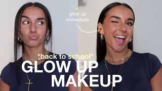 GLOW UP MAKEUP for BACK TO SCHOOL 🪞💌 come avere un glow up immediato [upl. by Foy821]