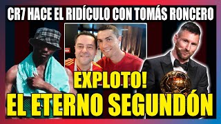 🔥EXPLOTO CR7 y RONCERO HACEN EL RIDÍCULO tras el BALÓN DE ORO DE MESSI QUÉ DAÑO HA HECHO el BARÇA🔥 [upl. by Nreval]