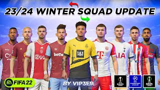 2324 Squad Update For FIFA 22 New Transfers  New Players  Winter Squad Update [upl. by Anonyw326]