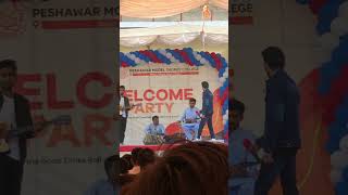 Rasha peshawer ta kameez tuur rala rora song pmdc welcomeparty [upl. by Annazor]