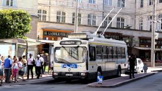 Trolleybus RVI ER100H n°435 Ligne 6 TCL Limoges [upl. by Nohsyar]