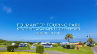 Polmanter Touring Park 2 months work on our new build in 1 minute [upl. by Akinak112]