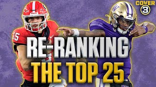 College Football Playoff Rankings amp AP Top 25 Poll Projections Ohio State falls Washington rises [upl. by Shutz]