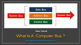 Computer Bus  What Is A Computer Bus   Computer Bus Types [upl. by Haymo903]