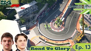 Caterham Road To Glory S4  F1 Manager 2024  Ep13 [upl. by Lladnar]