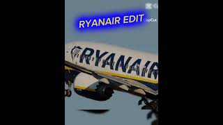 Ryanair edit ryanair airplane aviation edit avgeek [upl. by Ariaj875]