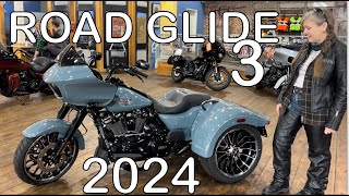 Is it Worth it Going From Two to Three Wheels  2024 Road Glide 3  Those Amazing Colors [upl. by Ianej444]