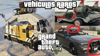 Los vehículos más RAROS de GTA 5 [upl. by Malcah]