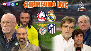 ⚽️LILLE  REAL MADRID y BENFICA  ATLETI  Chiringuito Live [upl. by Annasoh]