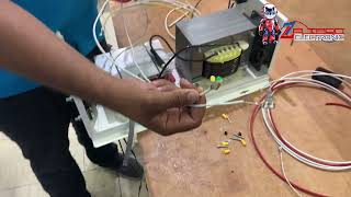 Llego la SEGUNDA PARTE Fabricación de cargador para baterías profesional 48V 80A Tecnología Zeltron [upl. by Spatz]