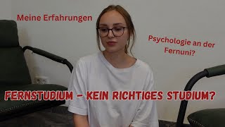 Meine Erfahrungen mit einem Psychologie Fernstudium [upl. by Ainad]