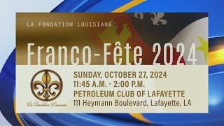 FrancoFête 2024 coming to Petroleum Club of Lafayette this Sunday [upl. by Jaquelyn830]