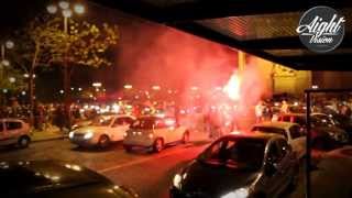 PSG  Les supporters envahissent lArc de triomphe et les ChampsÉlysées  by AIGHT VISION [upl. by Brozak]