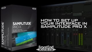 Magix Samplitude Pro X Interface Set Up [upl. by Alyar641]