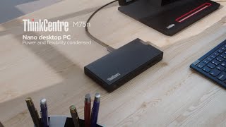 Lenovo ThinkCentre M75n Product Tour [upl. by Zaccaria]