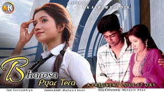 Bharosa Pyar Tera । Sahir Ali Bagga । School Love Story । Mk Album [upl. by Ille]