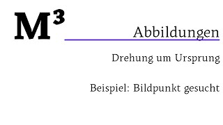 Abbildungen  Drehung Ursprung [upl. by Albin]