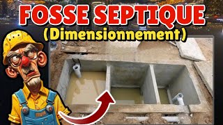 fosse septique dimensionnement [upl. by Oeramed]