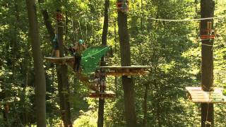 Hochseilpark und Kletterpark in Straubing Niederbayern [upl. by Louisette]