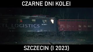 CZARNE DNI KOLEI 56  Pociąg mi zginął gdzieś Wypadek w Szczecinie I 2023 [upl. by Icrad]