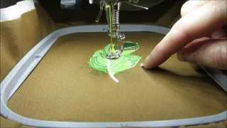 Precut Applique Technique for Embroidery Machines Tutorial [upl. by Noskcaj698]