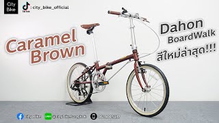 Dahon BoardWalk D7 Caramel Brown สีใหม่ล่าสุด ปี 2023 ราคา 16500บาท [upl. by Theron]