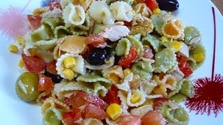 ENSALADA DE PASTA🥗👍 [upl. by Charita]