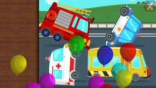 Lets Play • Cars Trucks Jigsaw Puzzle for Kids • Learn construction vahicles video Games for kids [upl. by Zackariah]