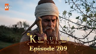 Kurulus Osman Urdu  Season 5 Episode 209 [upl. by Ainak22]