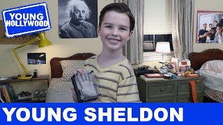 Young Sheldon Set Visit With The Cast [upl. by Ruhtua]