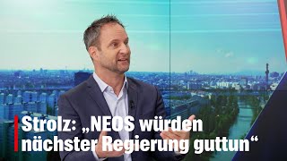 Strolz „NEOS würden nächster Regierung guttun“  kronetv NACHGEFRAGT [upl. by Sam]