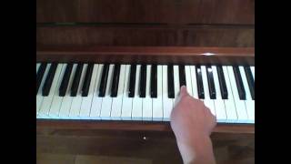 JLS  Take A Chance On Me Piano Tutorial [upl. by Nennek]