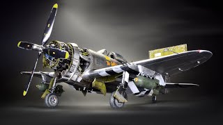 P47 Thunderbolt Advanced MiniArt 148  Aircraft Model [upl. by Sapphera813]