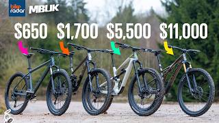 650 Vs 11000 Mountain Bikes [upl. by Newfeld]