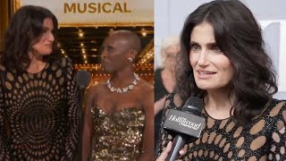 Wicked Idina Menzel Goes OffScript On Cynthia Erivo At Tonys [upl. by Bartram]