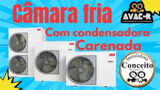 Condensadora Carenada componentes câmara fria [upl. by Ettenna805]