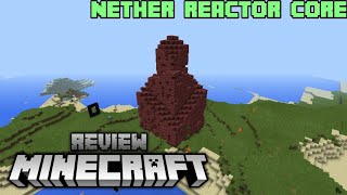 YOW THE REMOVED STRUCTURE  Nether Reactor Core MCPE 0100  UpdateReviews tagalog [upl. by Balf]