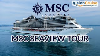 MSC Seaview  Ship Tour [upl. by Maleen]