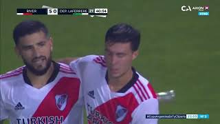 River vs Laferrere el gol de José Paradela 50 [upl. by Okiruy227]