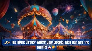 🌙✨ The Night Circus Where Only Special Kids Can See the Magic 🎪🌟 [upl. by Descombes]