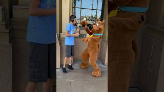 ScoobyDoo telling Thomas to lookout for monsters shorts universalstudios autism [upl. by Mccourt]