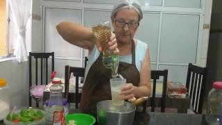 2 como fazer uma conserva de pimenta doce verde [upl. by Aiyn]