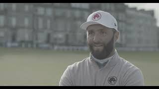 Jon Rahm Alfred Dunhill Links and hickory clubs [upl. by Odraode]