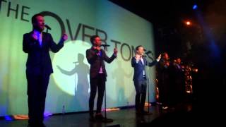 The Overtones  Cant Take My Eyes Off You Potters 2014 [upl. by Assirram]